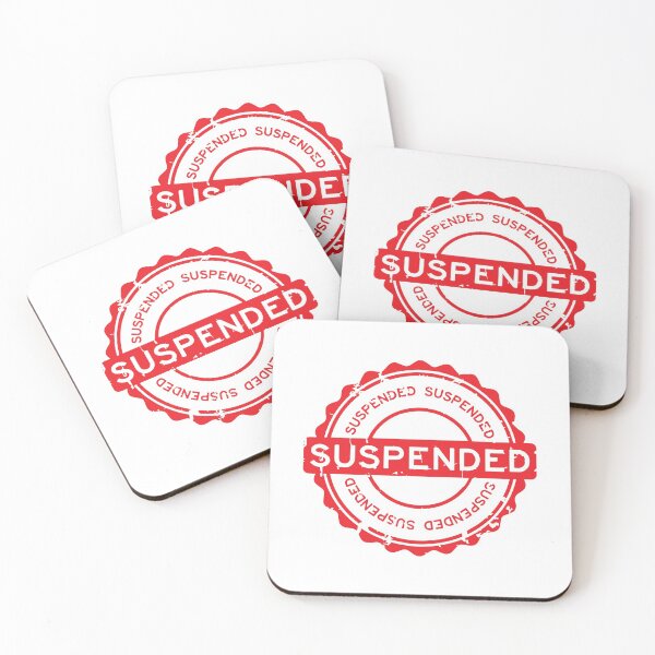 Item preview, Account Suspended designed and sold by mouad naouiri.
