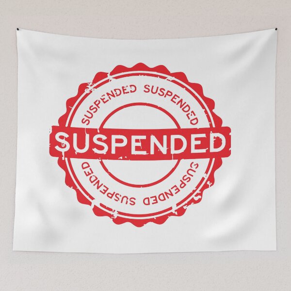 Item preview, Account Suspended designed and sold by mouad naouiri.