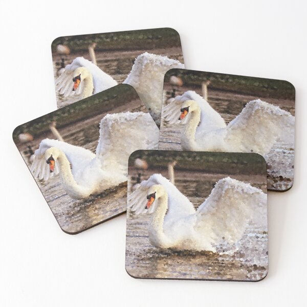 Item preview, Strutting Swan designed and sold by MathenaArt.