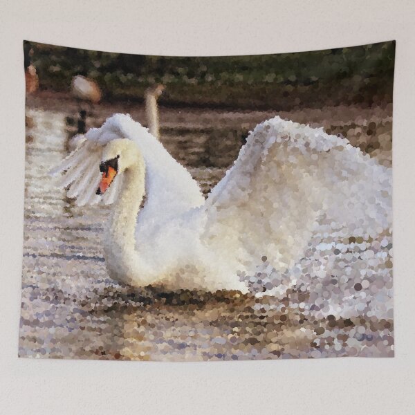 Item preview, Strutting Swan designed and sold by MathenaArt.