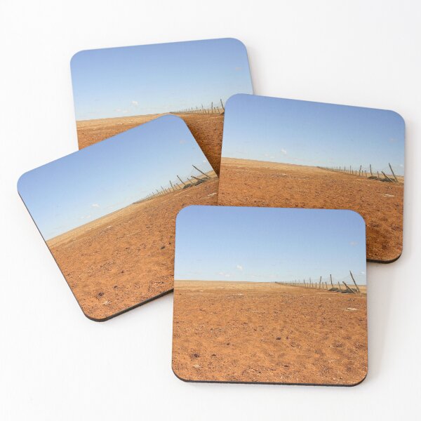 Item preview, Broken Fence ~ Shattered Dreams (Diamantina Lakes National Park) designed and sold by Robert Elliott.