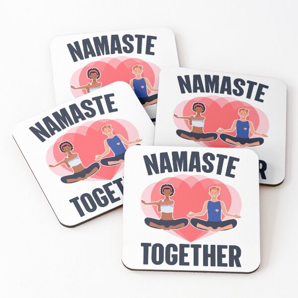 Item preview, Namaste Together | Yoga Companion designed and sold by GravitiTees.