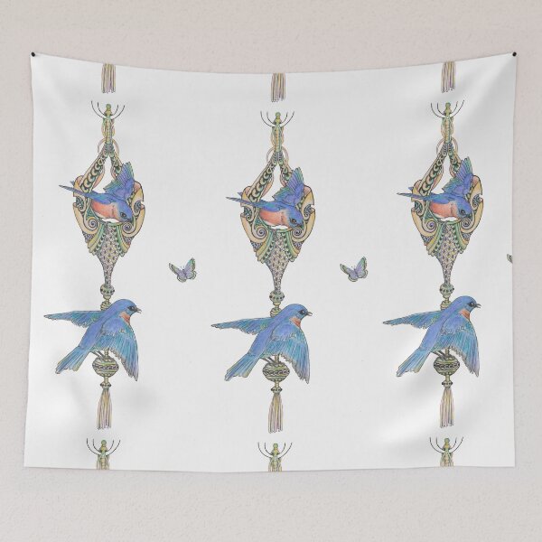 Item preview, Bluebirds designed and sold by Linda Bassett.