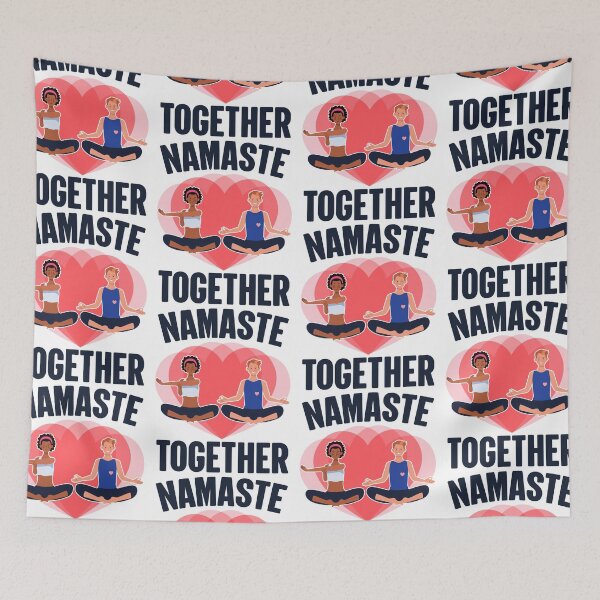 Item preview, Namaste Together | Yoga Companion designed and sold by GravitiTees.