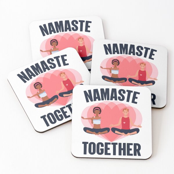 Item preview, Namaste Together | Meditation Companion designed and sold by GravitiTees.
