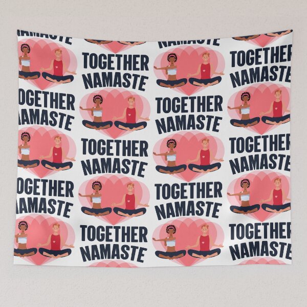 Item preview, Namaste Together | Meditation Companion designed and sold by GravitiTees.