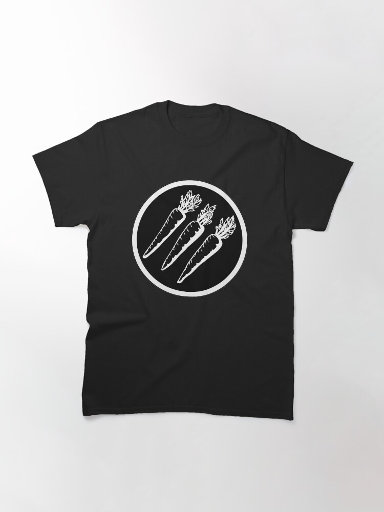 Alternate view of antifascist 3 arrows | radical gardening Classic T-Shirt