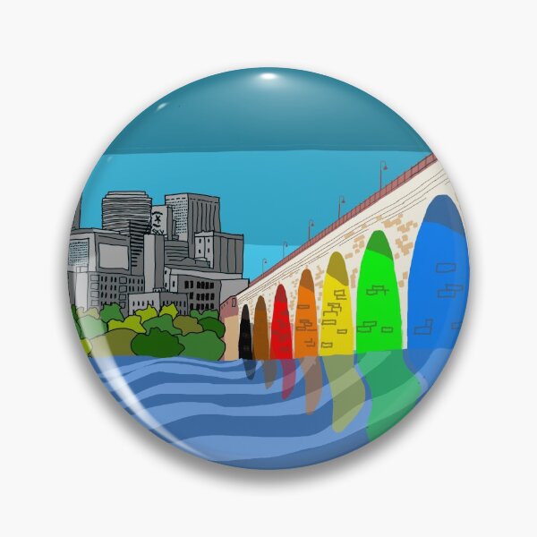 Item preview, Stone Arch Bridge Pride designed and sold by andybirkey.