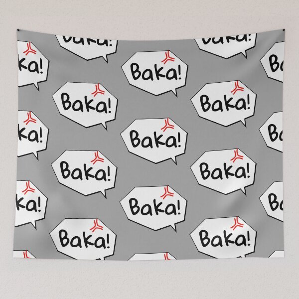 Item preview, Baka Speech Bubble designed and sold by erimedle.