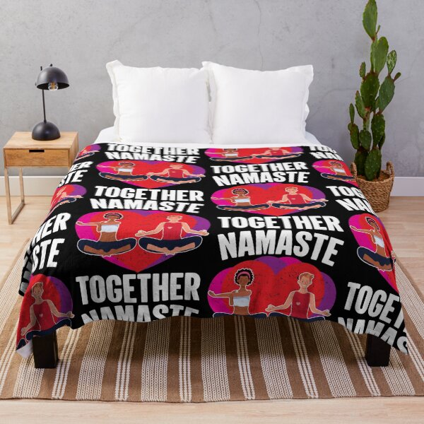 Item preview, Namaste Together | Valentine's Day designed and sold by GravitiTees.