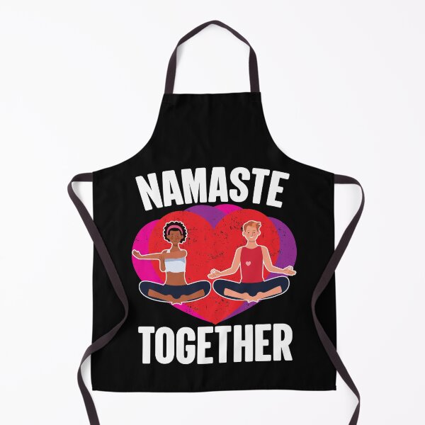 Item preview, Namaste Together | Valentine's Day designed and sold by GravitiTees.