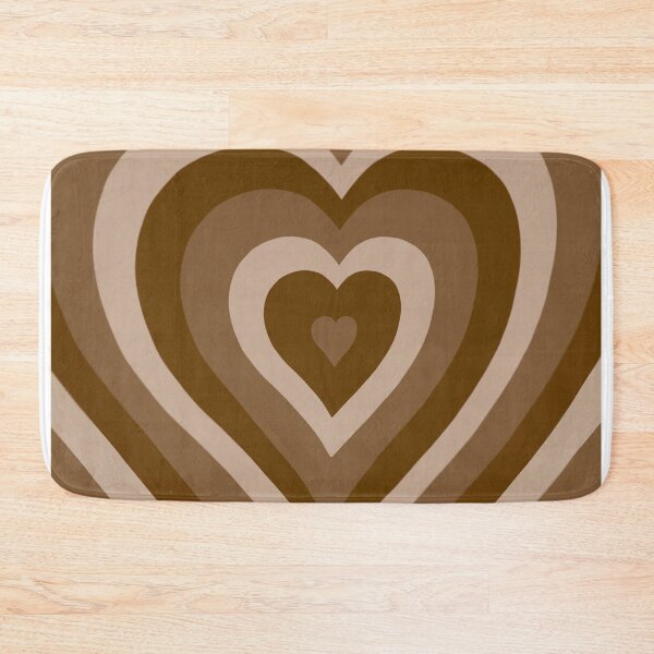Item preview, BROWN HEART LATTE designed and sold by Glossypop.