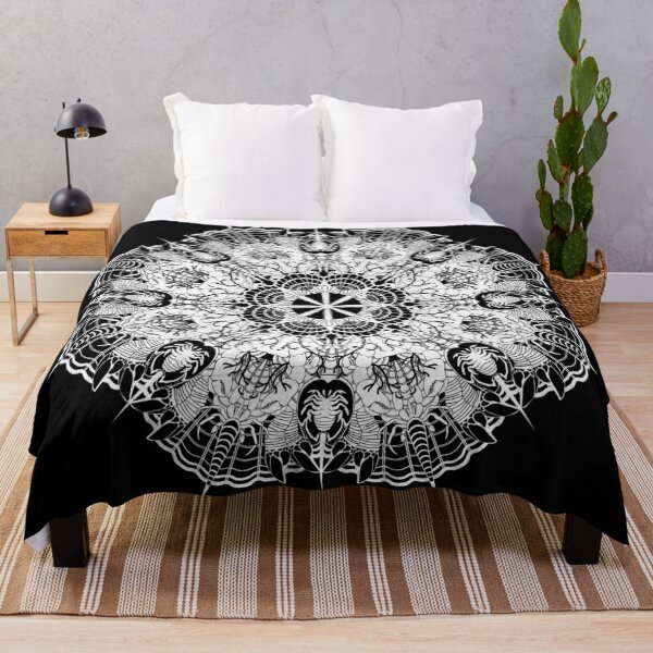 Item preview, Crab Karma Mandala Dark designed and sold by Dapperbug.