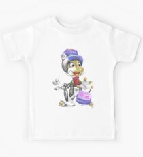 Charcoal and Oil - Jiminy Cricket Kids Tee