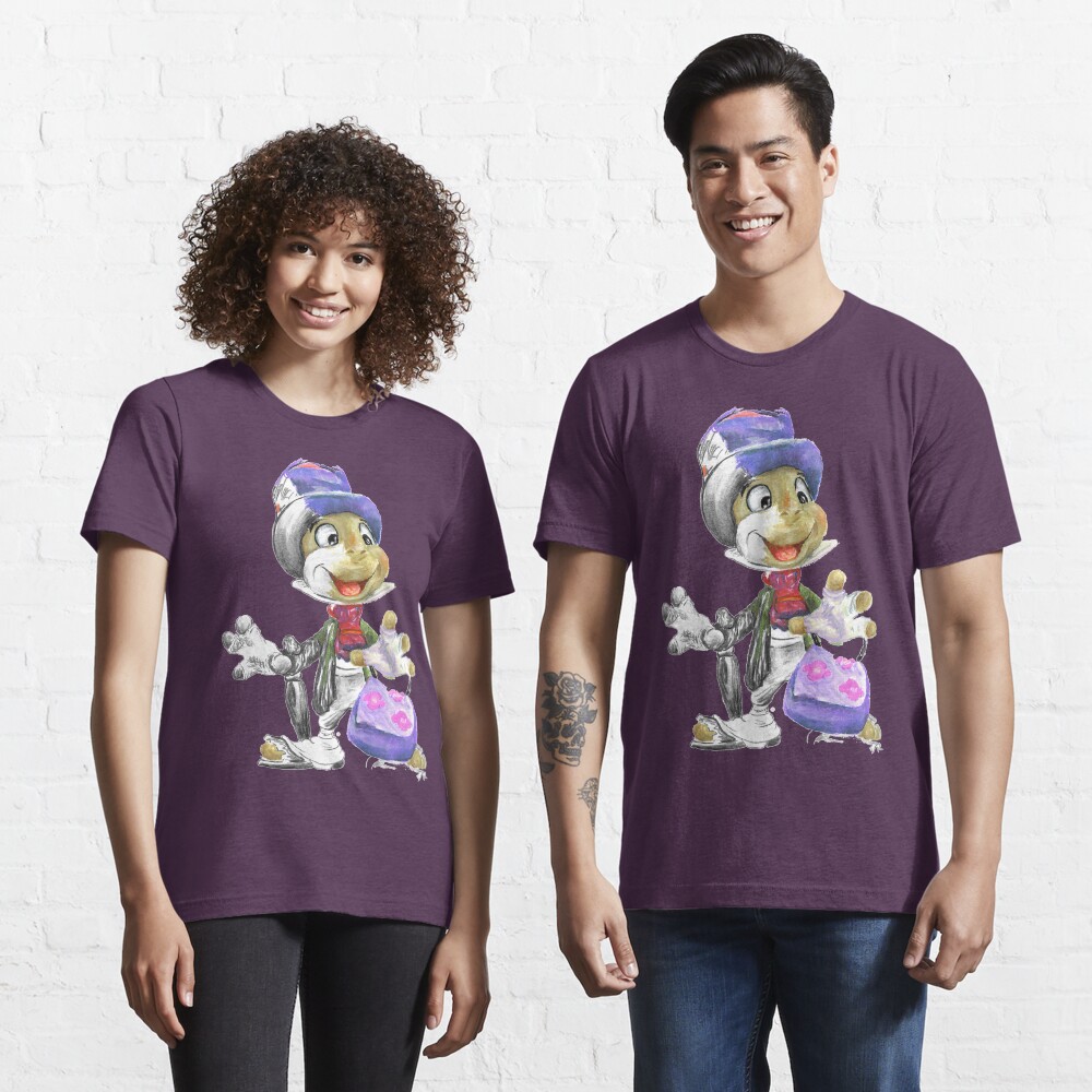 Charcoal and Oil - Jiminy Cricket Essential T-Shirt