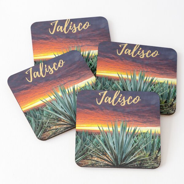 Item preview, Landscape with sunset and agaves in Jalisco Mexico Tequila designed and sold by Custom Shop.
