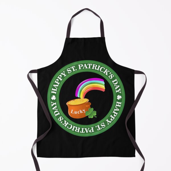 Item preview, St. Patricks Day Lucky Pot of Gold and Shamrock at the end of the Rainbow designed and sold by StickerArtwork.