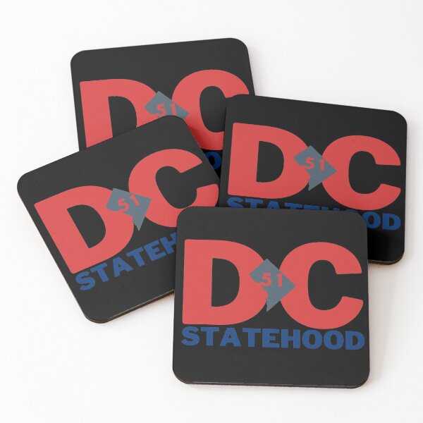 Item preview, DC Statehood 51 designed and sold by MinimalTag.