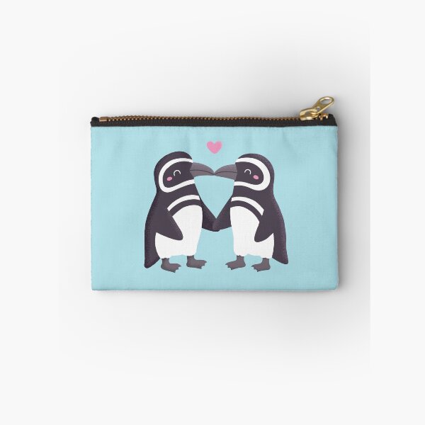 Item preview, Cute Kissing Penguin Couple designed and sold by rustydoodle.