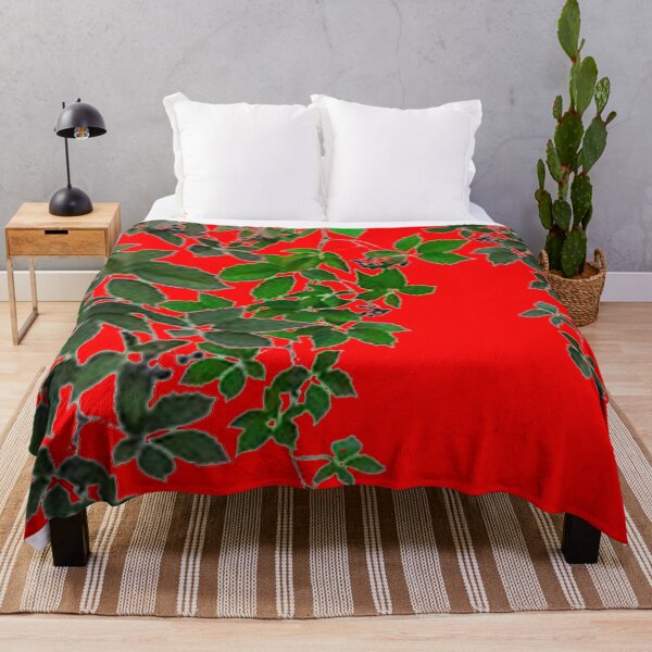 Item preview, ABSTRACT MODERN RED HOME DECOR HANGING VINES ART designed and sold by sharlesart.