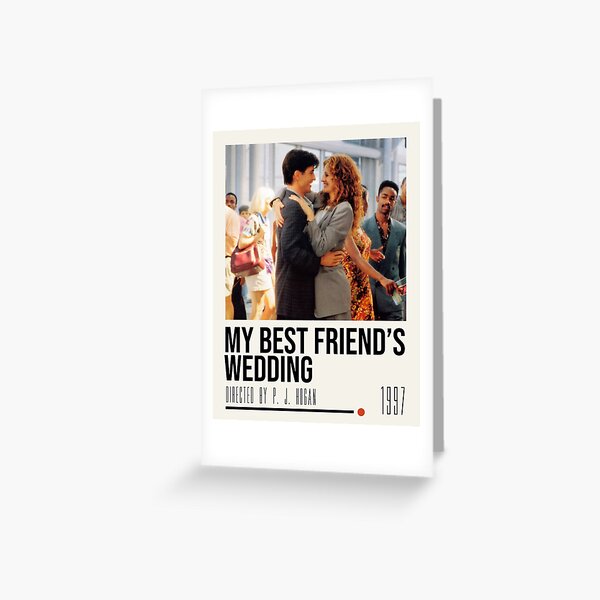 My Best Friend's Wedding Movie Poster Art Print for Sale by Cambrey Watson