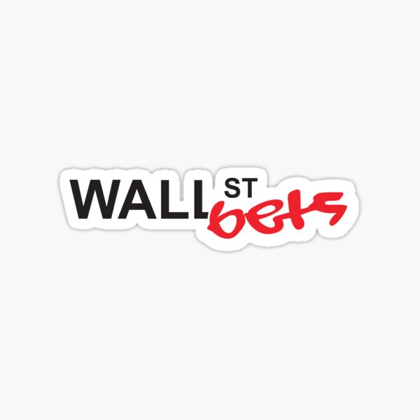 Item preview, Wallstreet Bets Text designed and sold by quantivedesign.