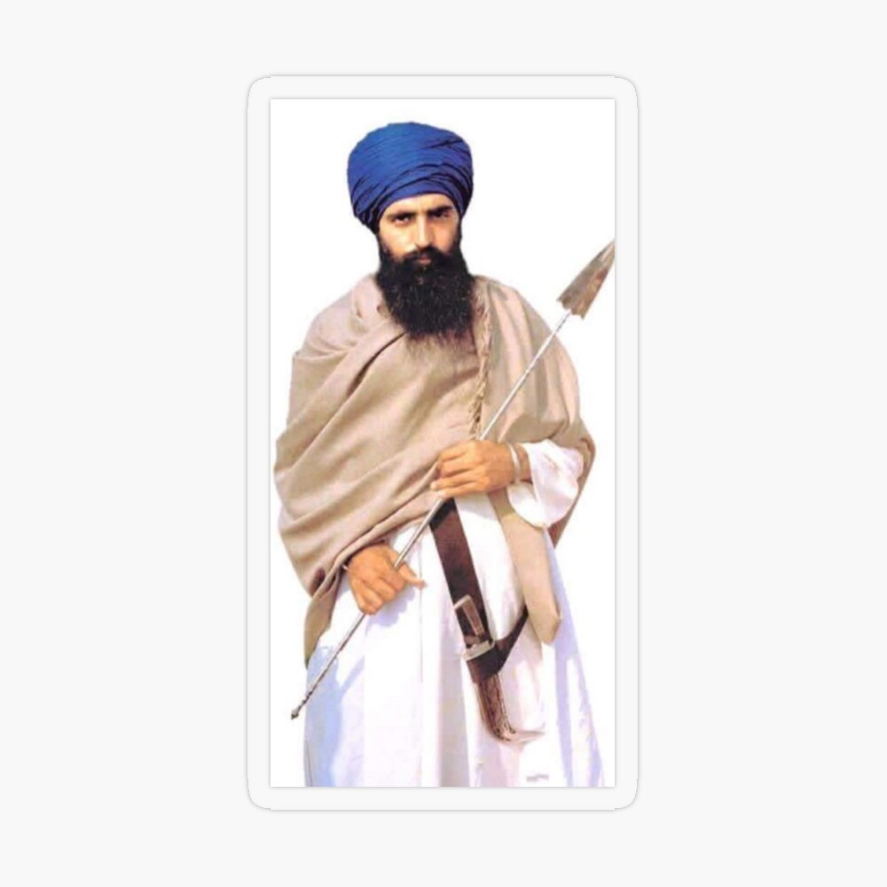 Amazon.com: Sant Jarnail Singh Bhindranwale Canvas Art Poster Wall  Decoration Poster (6) Canvas Painting Wall Art Poster for Bedroom Living  Room Decor 16x24inch(40x60cm) Frame-style: Posters & Prints