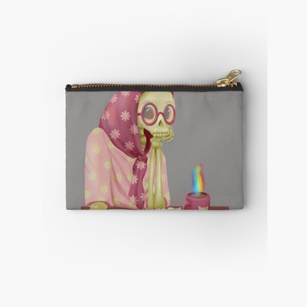 Item preview, Skeleton drinking coffee  designed and sold by MadebyCRO.