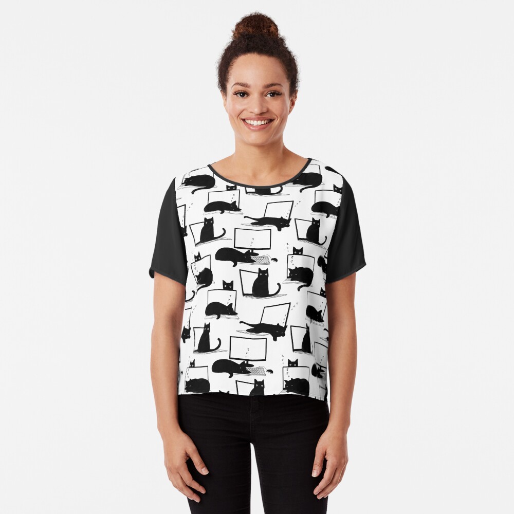 Artikel-Vorschau von Chiffon Top, designt und verkauft von tanyadraws.