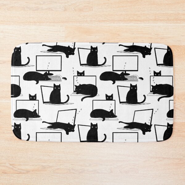 Item preview, Cats Sitting on Laptops designed and sold by tanyadraws.