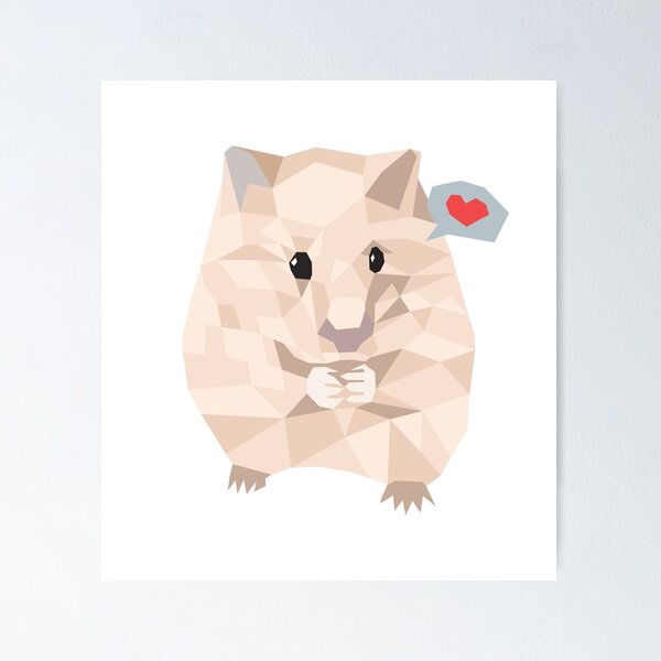 Item preview, Geometric Hamster designed and sold by papererwin.