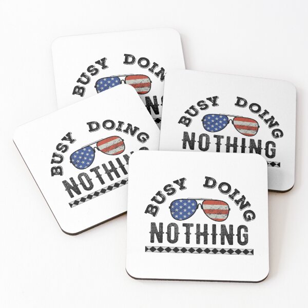 Item preview, Busy doing nothing USA quarantine life designed and sold by Tanya Mihe.