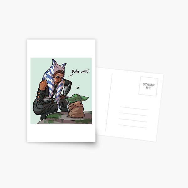 Dude wtf Postcard