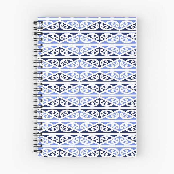 Item preview, Kowhaiwhai Pattern, Koru, Version 2 Blue, Large designed and sold by MY NEW ZEALAND.