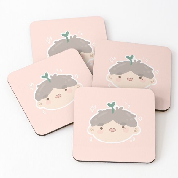 Item preview, chubby suga bean (pink) designed and sold by kebeansart.