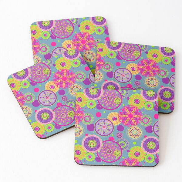 Item preview, Groovy Wheels Medallion Pattern designed and sold by Sherri Leeder.