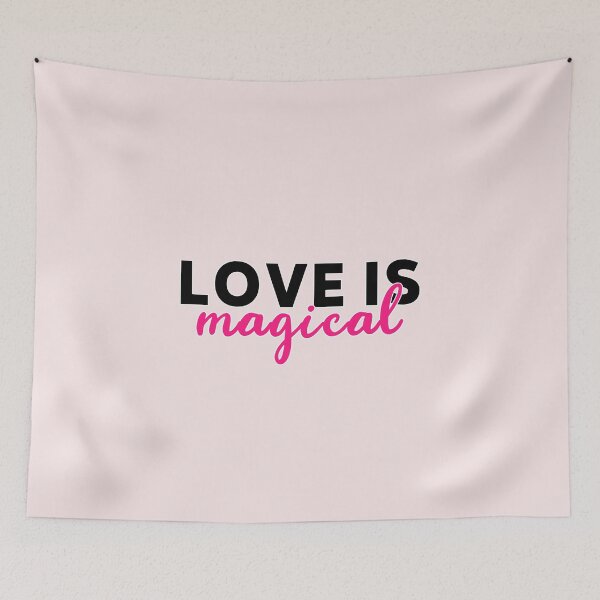Item preview, Love is magical cute designed and sold by thegoldenyears.
