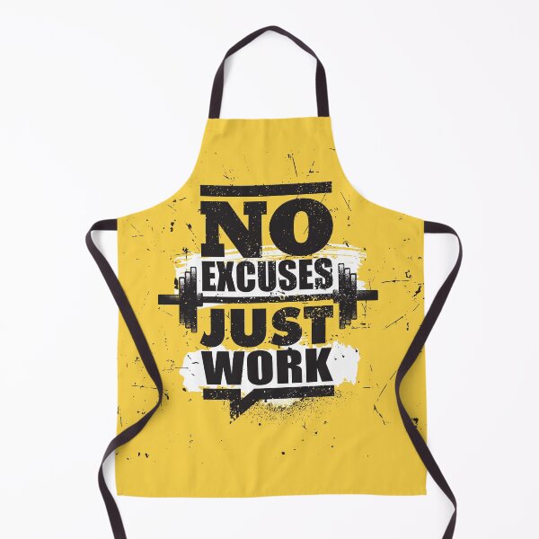 Item preview, No Excuses Just work designed and sold by MendyK.