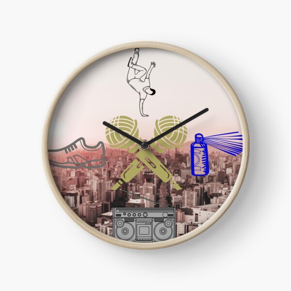 Hip Hop Classics Clock