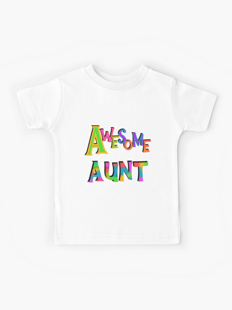 Camiseta para niños for Sale con la obra «Texto de arco iris - Main Image