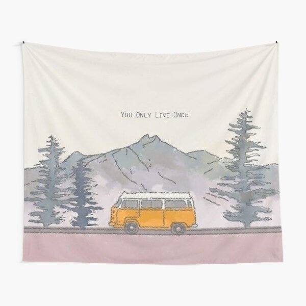 YOLO you only live once Tapestry