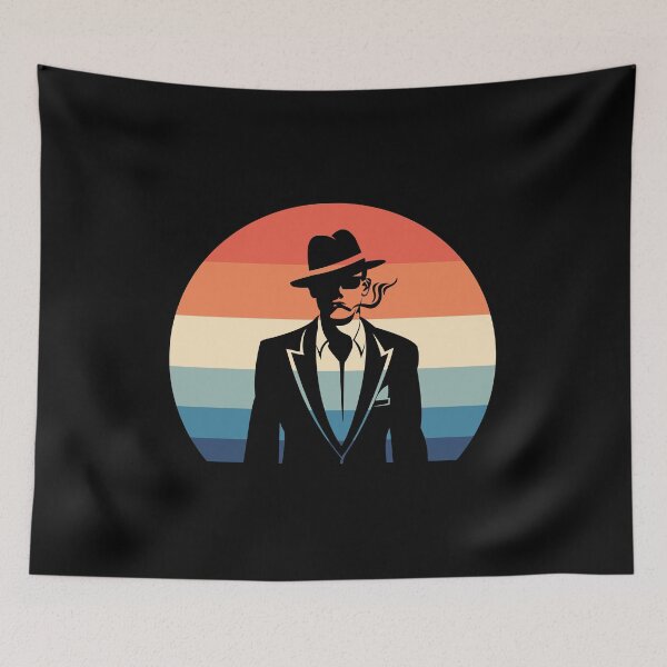 Item preview, Retro Sunset Mobster designed and sold by ecdato.