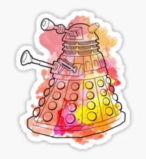 Dalek Watercolour Sticker