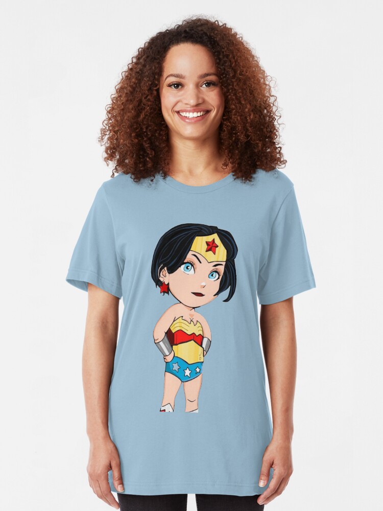 Short Hair Wonder Women T Shirt By Italianricanart Redbubble