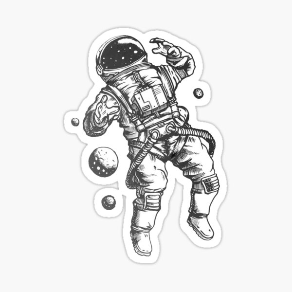Little Astronaut in Space 🚀🪐 #astronaut #spacetattoo #tattooconcept ... |  TikTok
