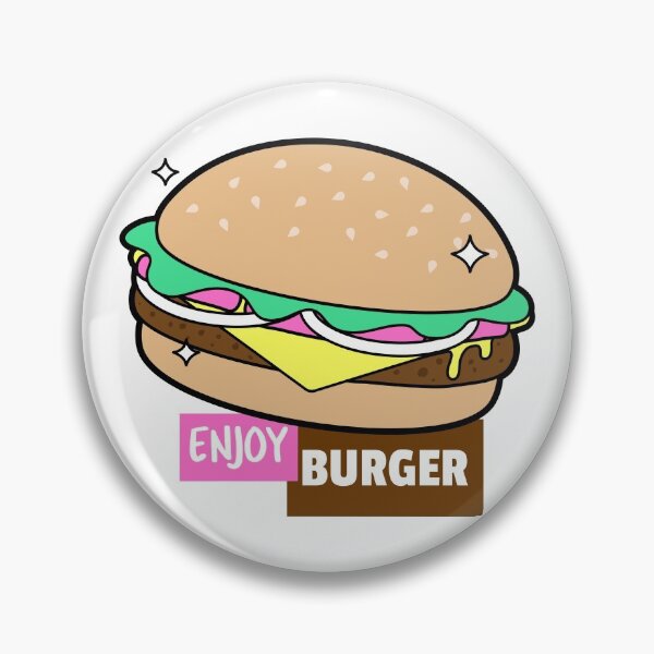 Item preview, Enjoy Every Burger designed and sold by Wachi-A.