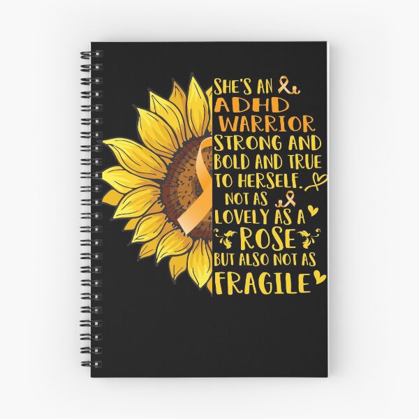 Item preview, She's An ADHD Warrior Not as lovely as a Rose but also not as Fragile designed and sold by ArangoaStore.