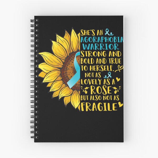 Item preview, She's An Agoraphobia Warrior Not as lovely as a Rose but also not as Fragile designed and sold by ArangoaStore.