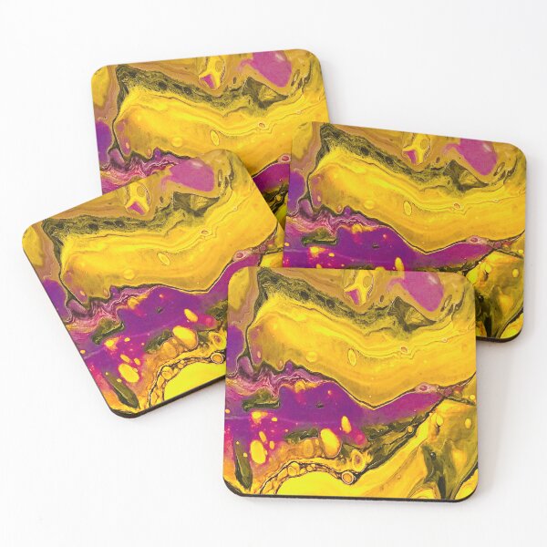 Item preview, Royal Gold Mine - Acrylic Paint Pour designed and sold by Amy  Grover.
