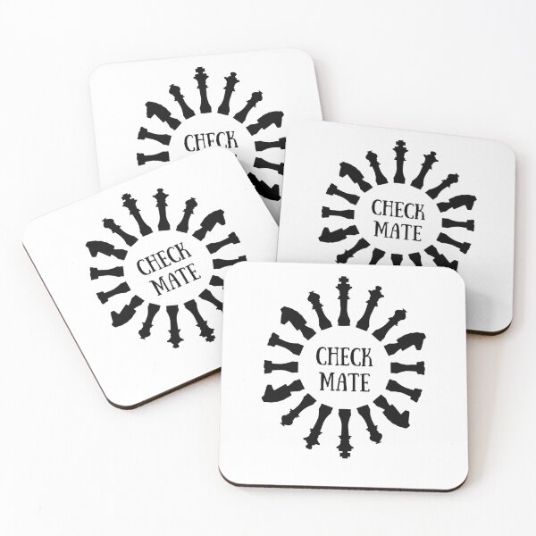 Item preview, Check Mate | Queen's Gambit | Chess designed and sold by Presto Prints Design.